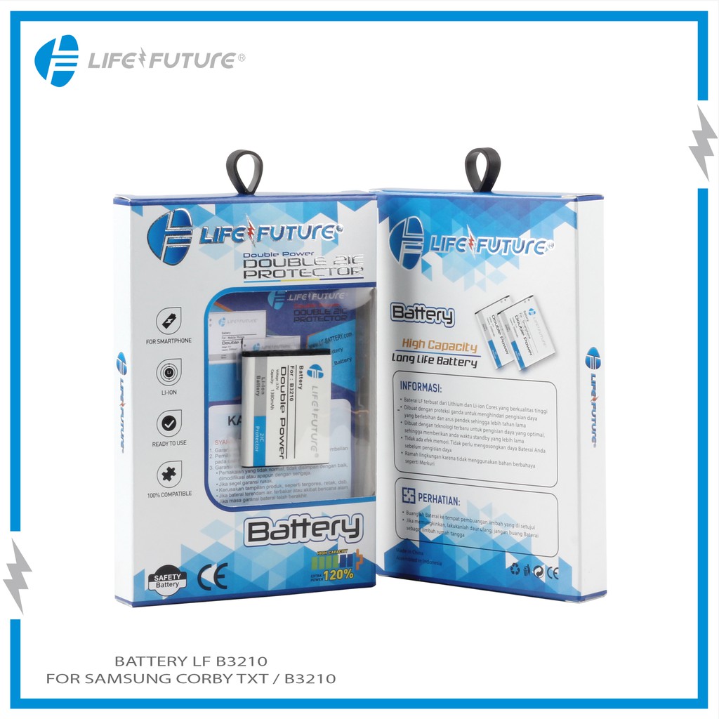 Baterai Samsung Corby B3210 Life Future
