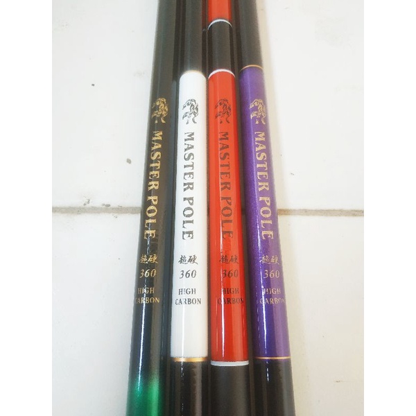 Pancing Tegek  Fiber Murah  180-630cm
