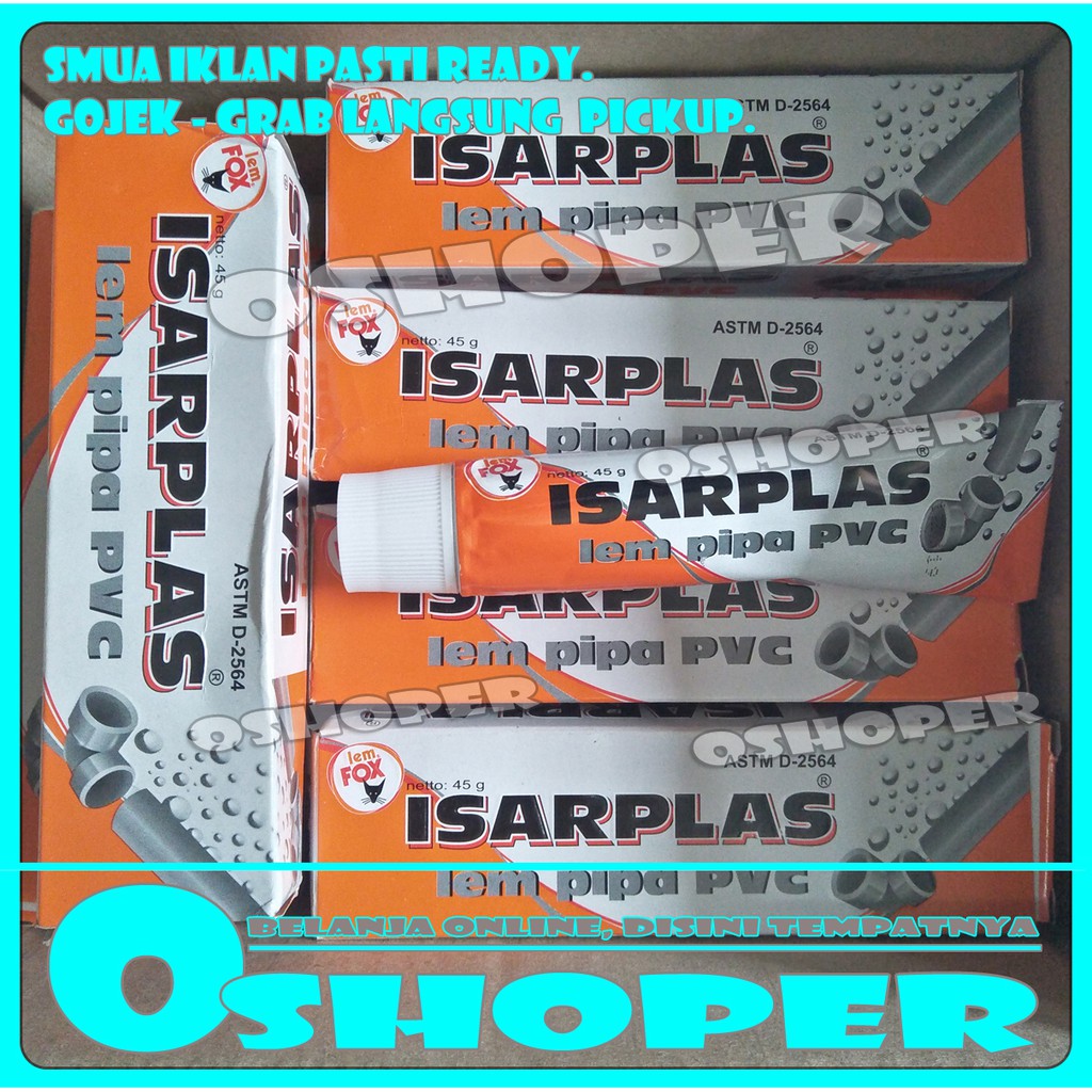 

Lem Pipa Isarplas 45gram. Lem Pipa PVC. Lem Isarplas 45gram. Lem Fox Pipa Isarplas. Lem Pipa PVC