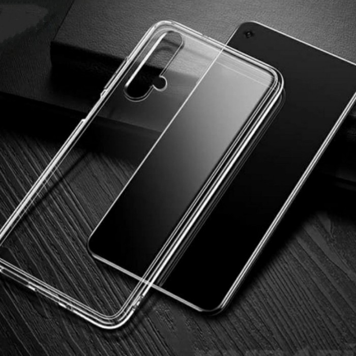 C/C- Softcase Clear Case Sillikon Kondom Case Bening Huawei Nova 5T Pro by POA