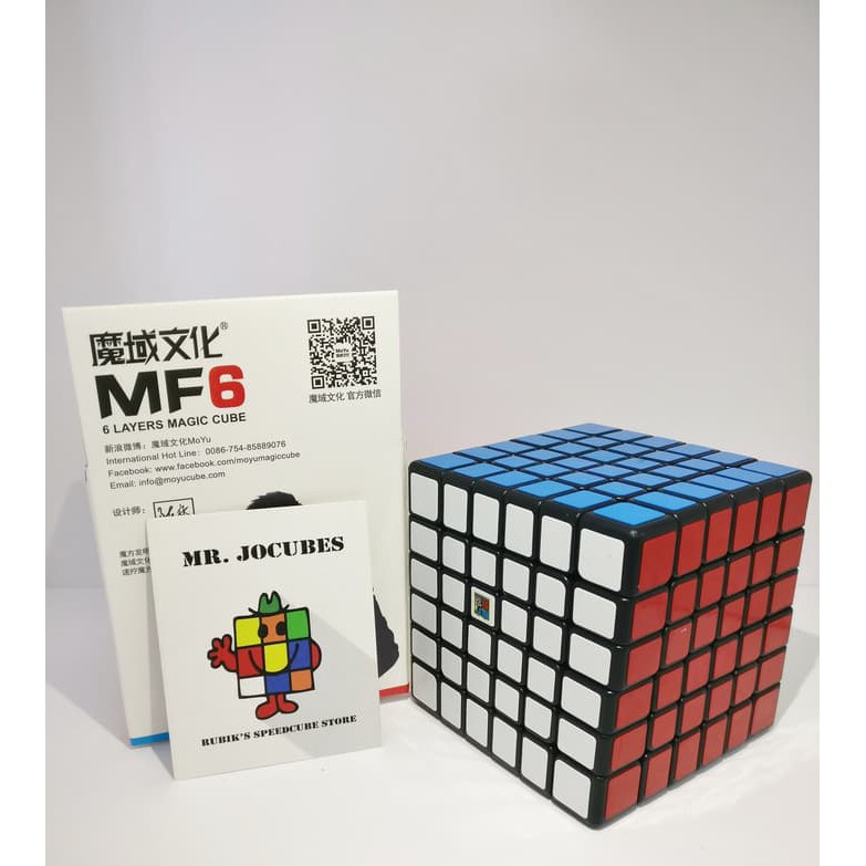 Rubik Yongjun - Rubik Kubus - Pelumas Rubik Rubik 6X6 Mfjs Mofang Jiaoshi Mf6 Black Produk Terbaik
