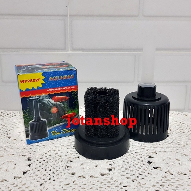 AQUAMAN WP 2802F 2802 F mini biofoam sponge busa filter internal aquarium aquascape