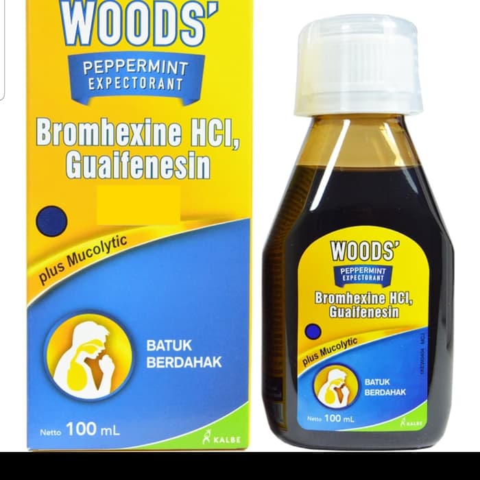 

WOODS PEPPERMINT EXPECTORANT 60ml & 100ml - Obat Batuk Berdahak