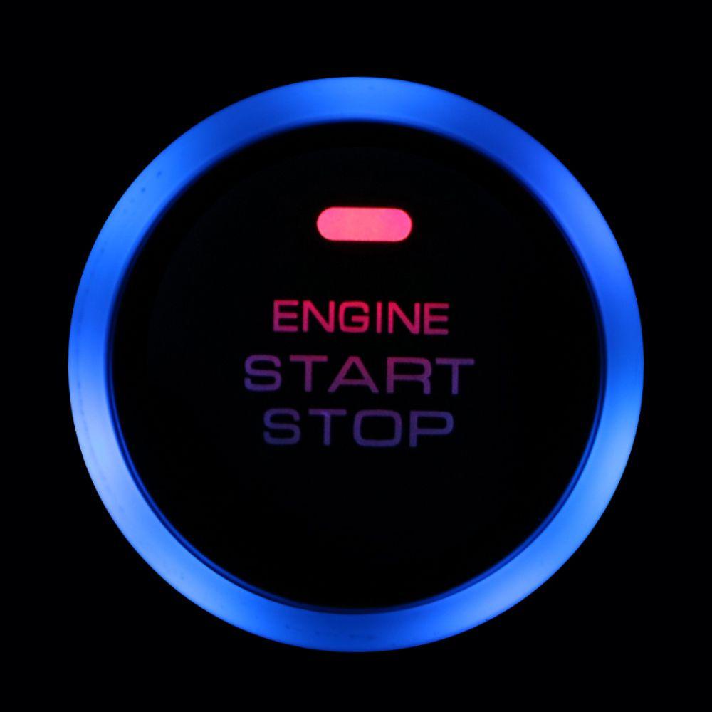 Populer Mesin Mobil Start DIY Aksesoris Interior Auto Replacement Ignition Starter Switch