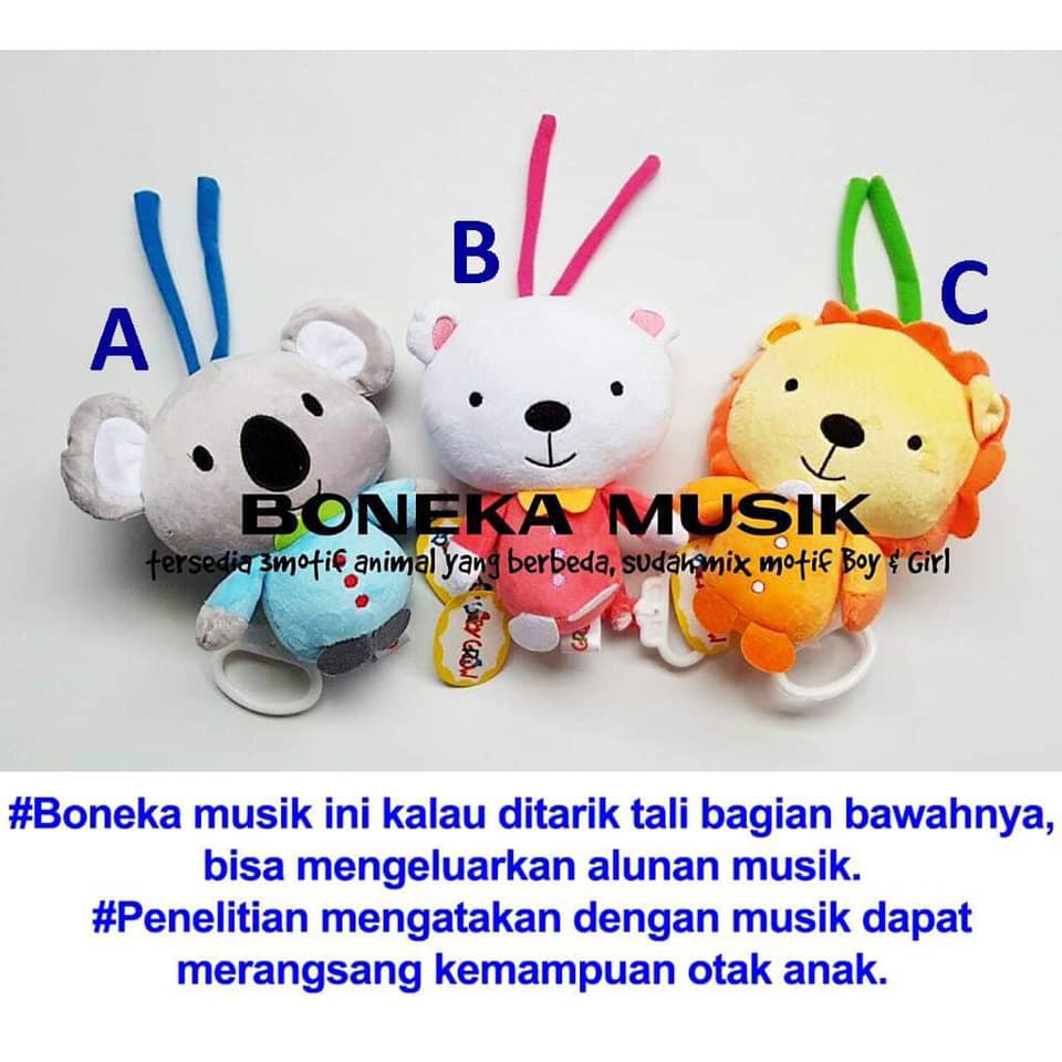 Mainan Bayi Boneka Musik terlaris