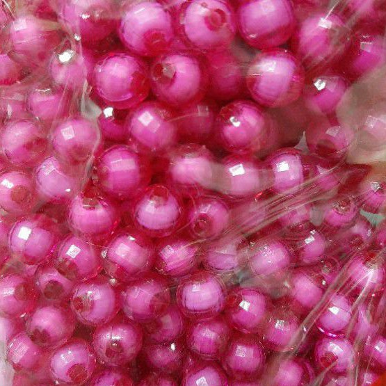 Beads Warna / Kristal Beads / Manik Kristal / Mote Kristal / Mote Warna 400gr