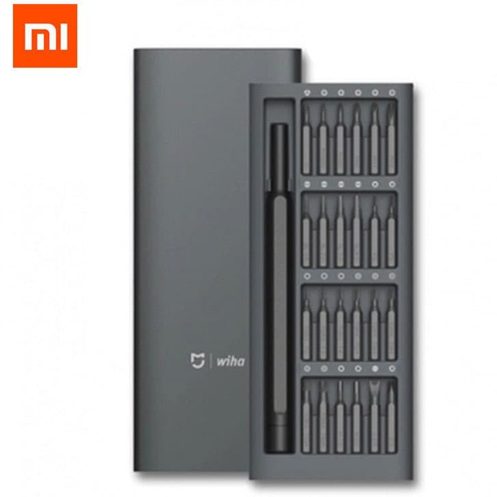 Xiaomi Mijia Wiha Screwdriver Kit 25 In 1 Obeng Set Premium ORIGINAL