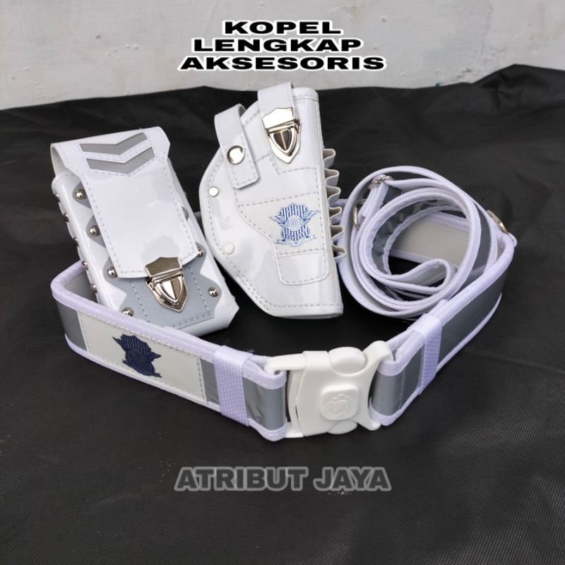 Kopel lantas polri terbaru lengkap aksesoris