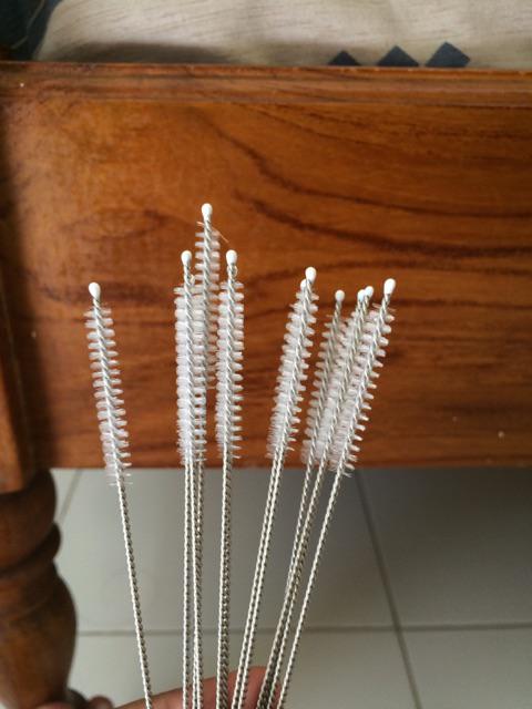 Sikat Sedotan Stainless 17 Cm Harga Per Satuan