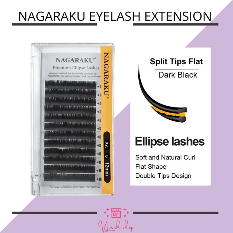 NAGARAKU DARK BLACK ELLIPSE