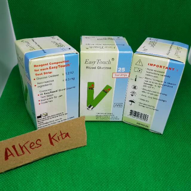 Easy touch - alat tes gula darah / blood glucose test
