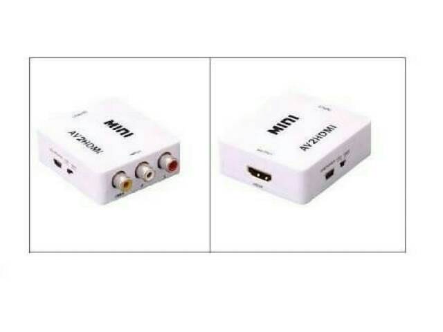 Converter Hdmi female to RCA female full hd 1080p