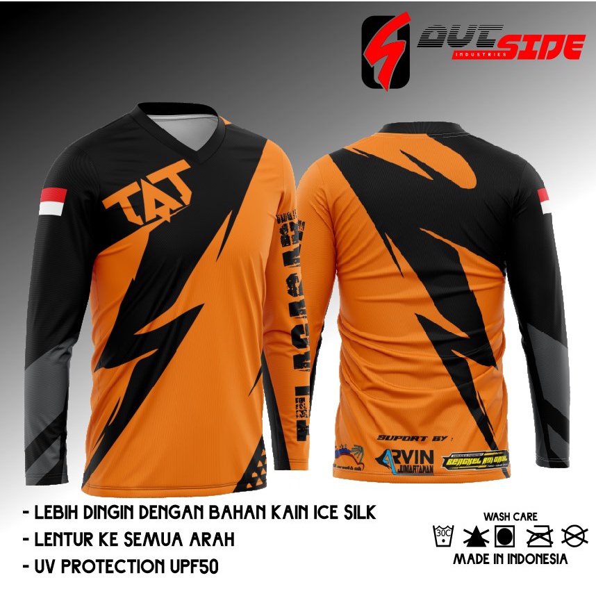 AP CUSTOM jersey adventure tat kalimantan