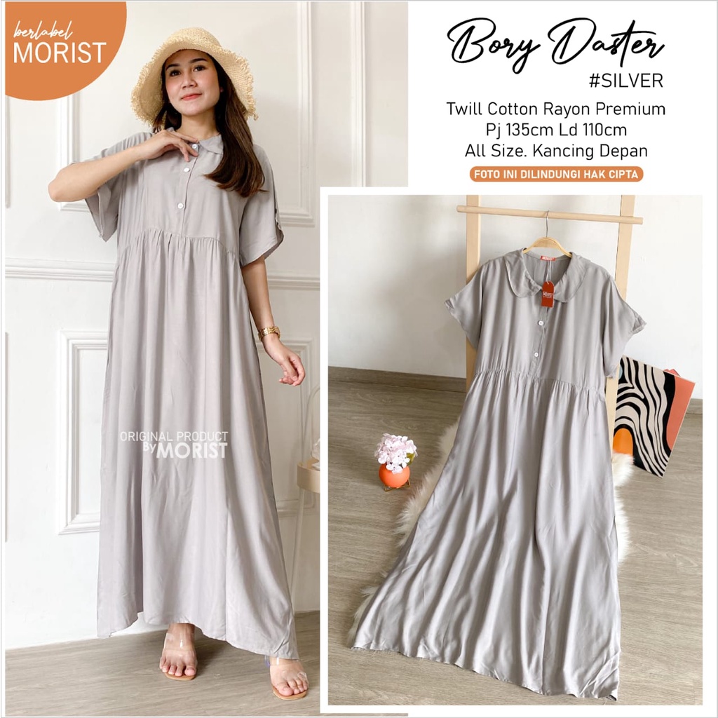 DASTER POLOS BORY #SILVER BY MORIST