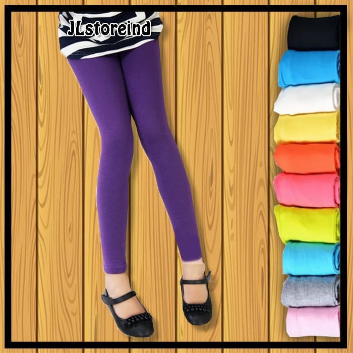 Legging Anak Polos Warna Warni