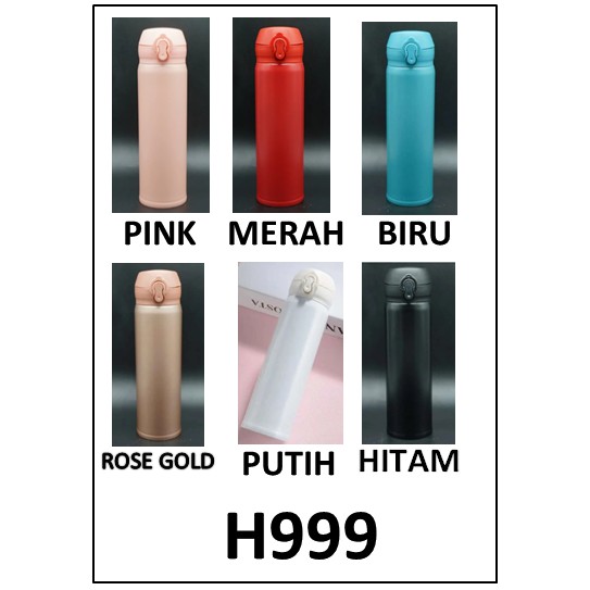 H999 Termos Air Panas Niagara 500ml Vacuum Flask - Termos Air Panas