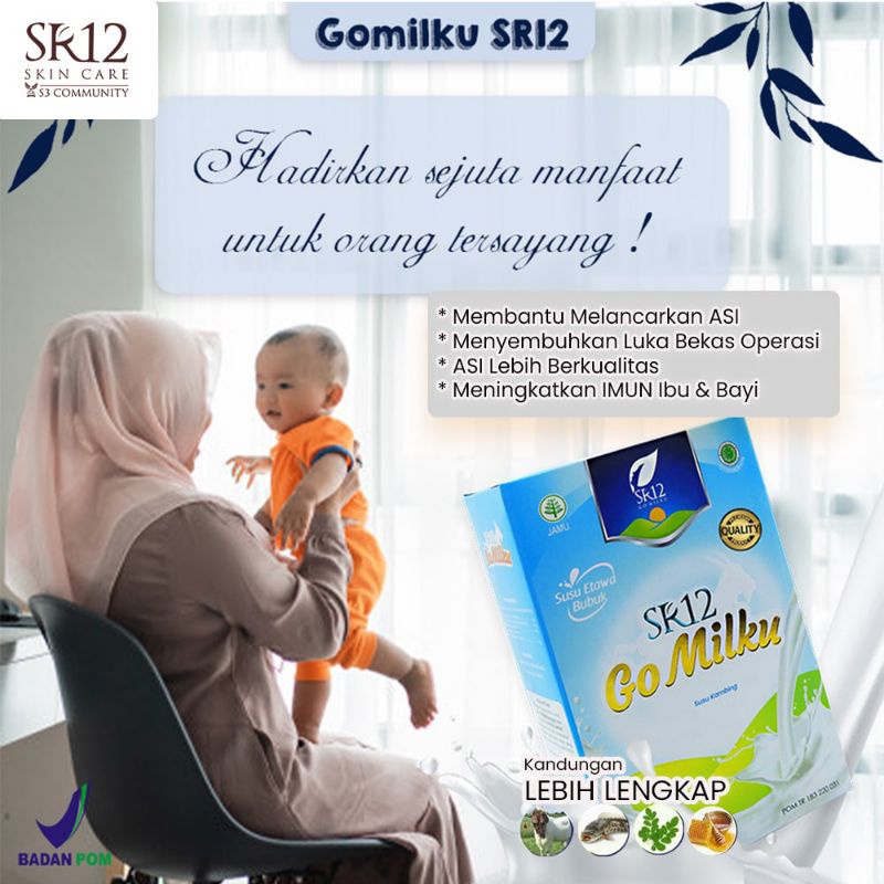 

GO MILKU SR12/VANILA/COKLAT/SUSU ETAWA SR12/BPOM/HALAL