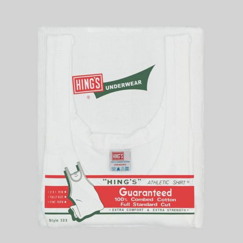 Hings Singlet 323B Hongkong | singlet hings hongkong