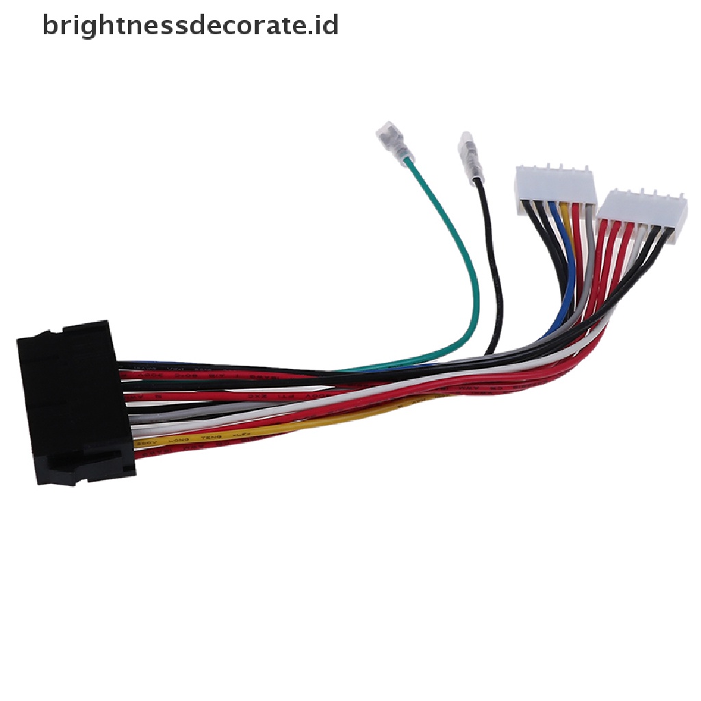 [birth] 20P ATX To 2 Port 6Pin AT PSU Converter Power Cable For Computer 286 386 486 586 [ID]