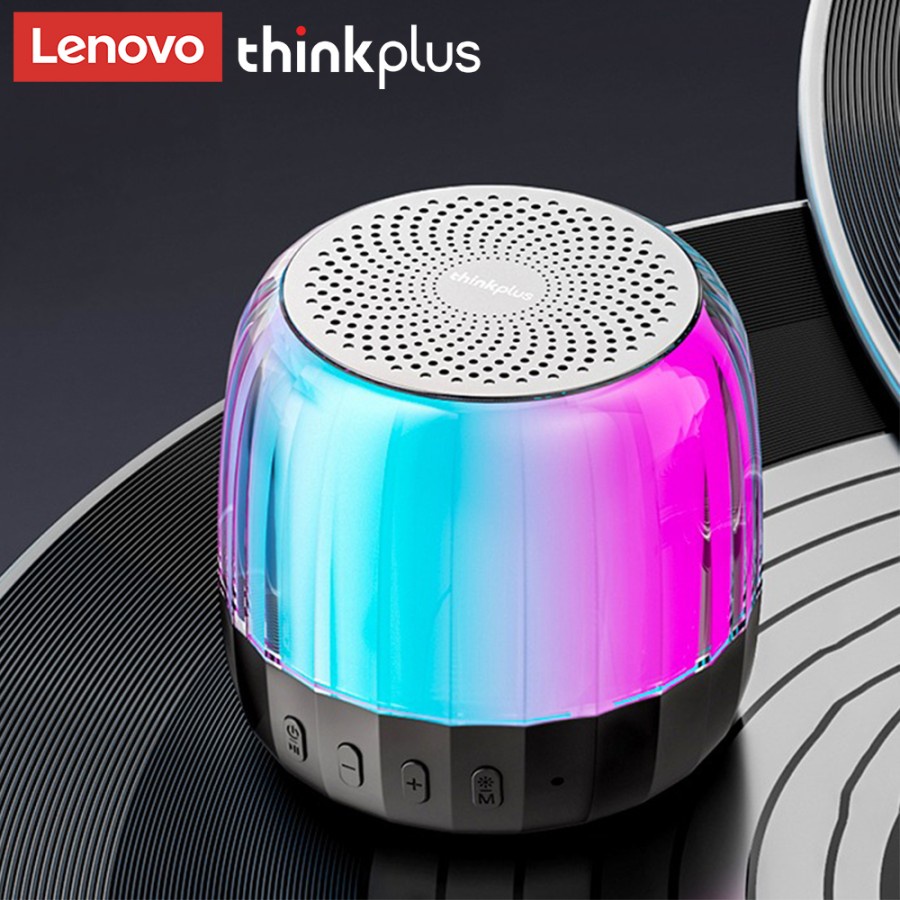 THINKPLUS LENOVO K3 PLUS BLUETOOTH SPEAKER STEREO WIRELESS SPEAKER - Hitam