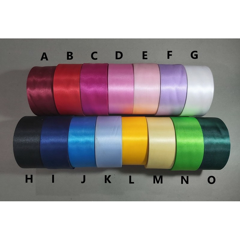 

Pita Satin 2'' / inci / inch / 48mm +/- 50 yards