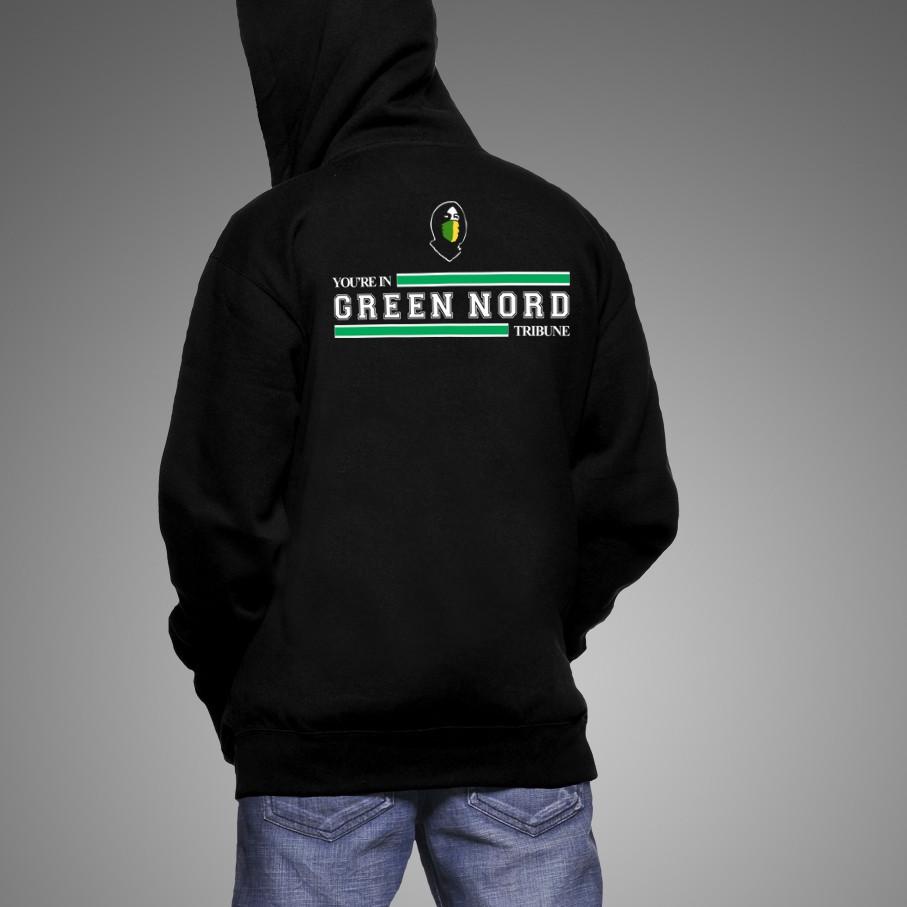 Terbaru HOODIE JUMPER GREEN NORD bisa custom desain lain ✓