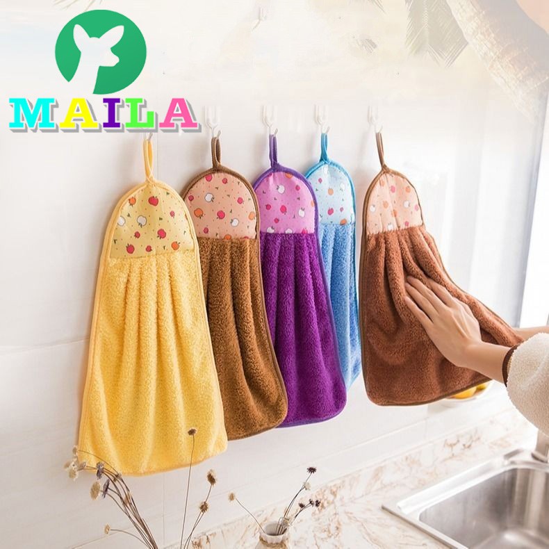 Lap Tangan Handuk Gantung | Kain Lap Tangan | Serbet Tangan | Serbet Gantung | Hand Towel Microfiber