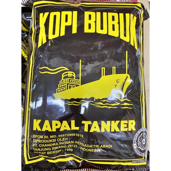 

Kopi Bubuk Kapal Tanker 780 gram