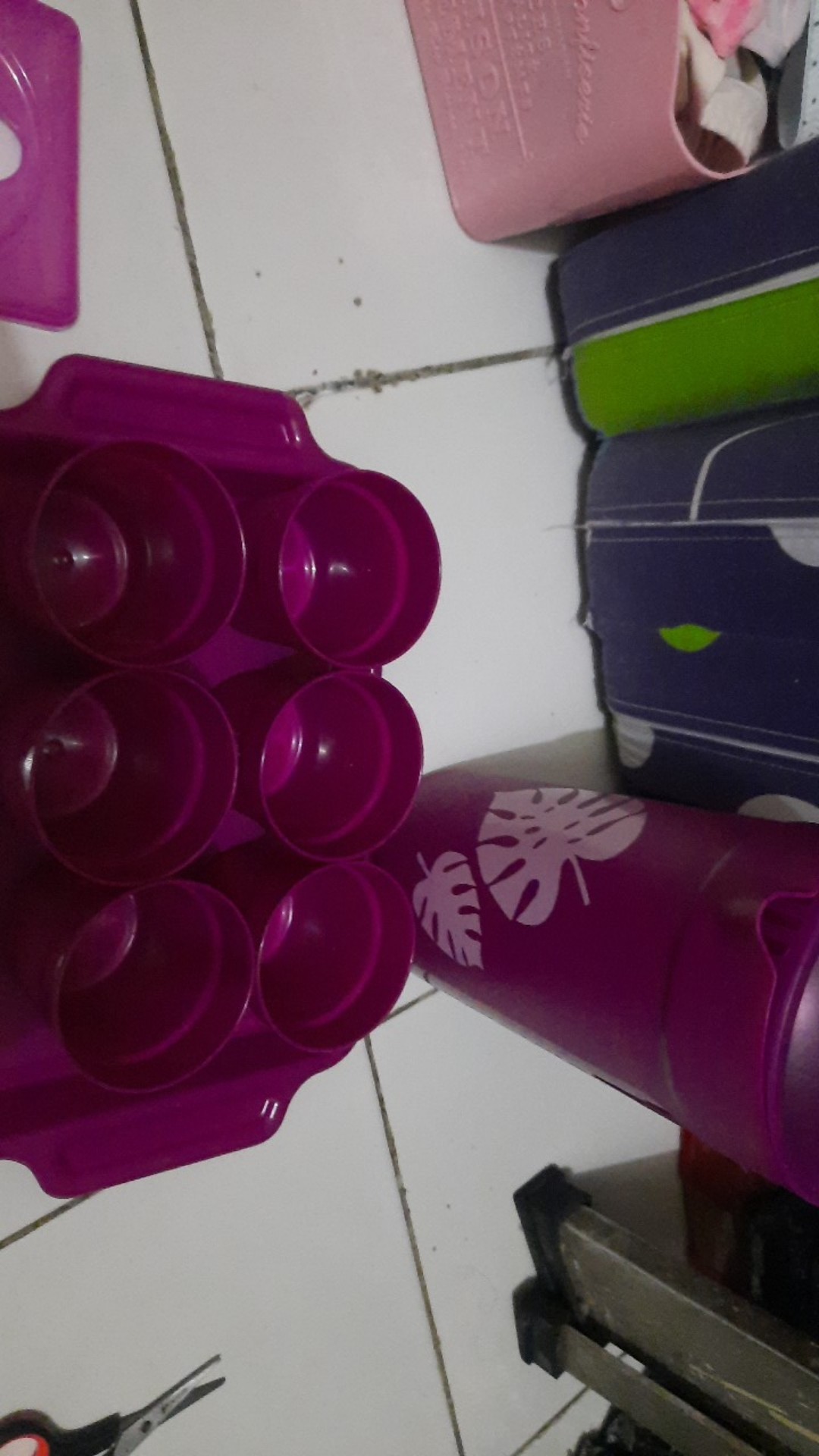 Diana Pitcher Set/set Meja Makan/perlengkapan Dapur/kado Pernikahan/kado Ungu/set Tempat Sendok