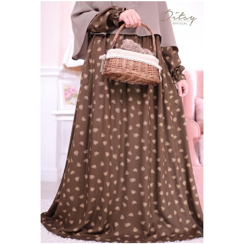 Ditsy Riven Choco NG size S