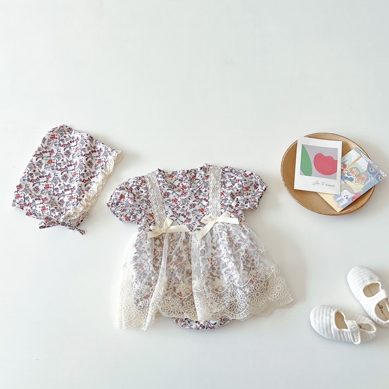 Elise romper bayi /dress bayi