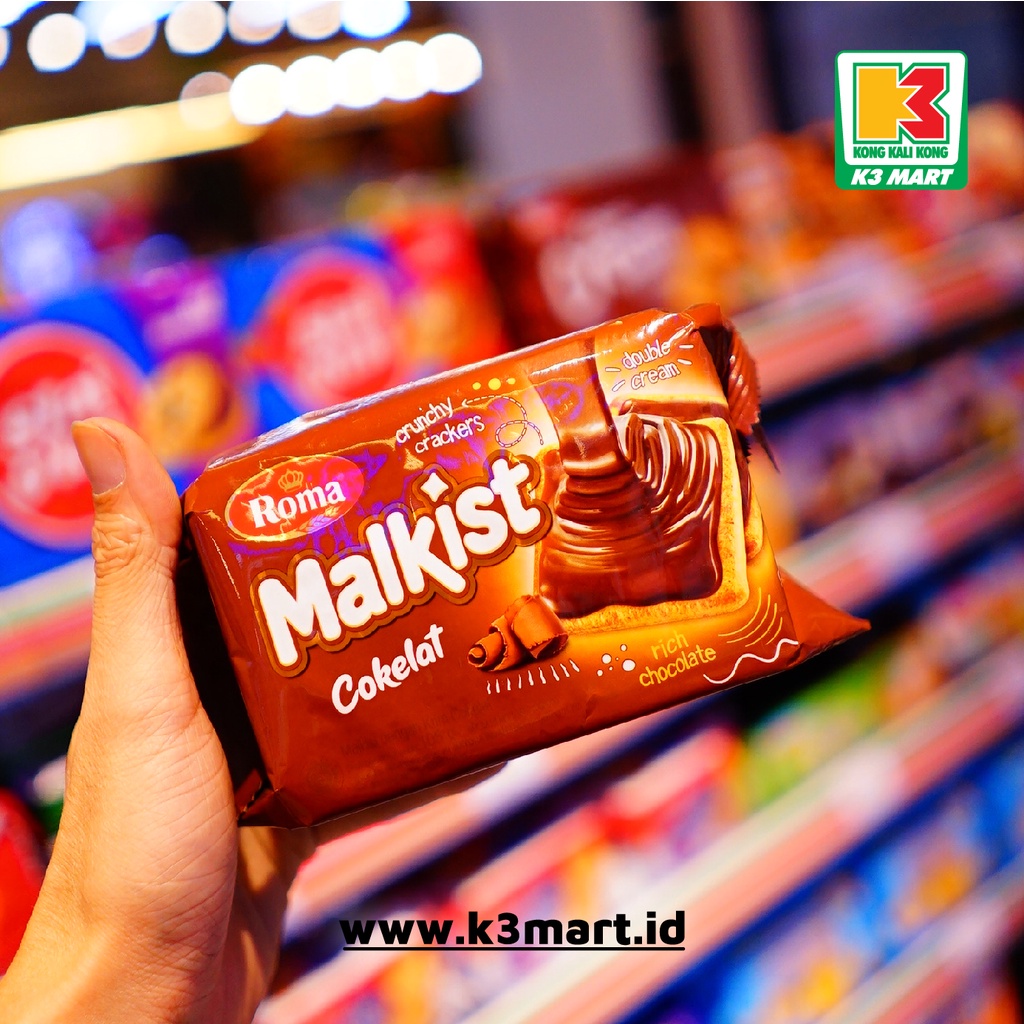 

Roma Malkist Cokelat 120gr