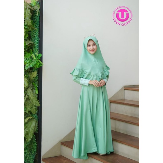 Gamis Nazla 2in1 By Teen Outfit 10-16T