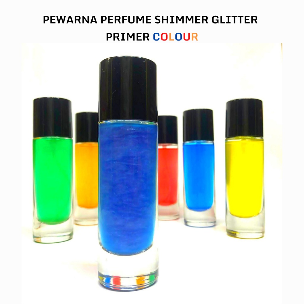 Image of Pewarna Parfum Shimmer Glitter Primer Colour Body Spray EDP & EDT #1