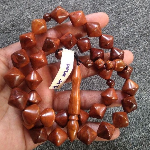 tasbih kokka wajik ± 15 mm ( 15mm ) 33 butir