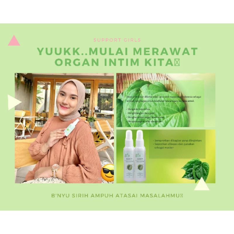 BNYU SURUH | b'nYu sparkling water untuk daerah kewanitaan