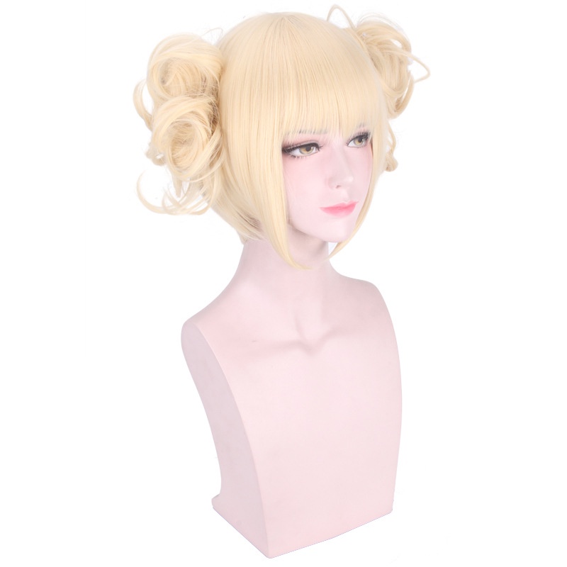 LOL-156 wig rambut palsu daily lolita cosplay himiko toga boku no hero academia blonde