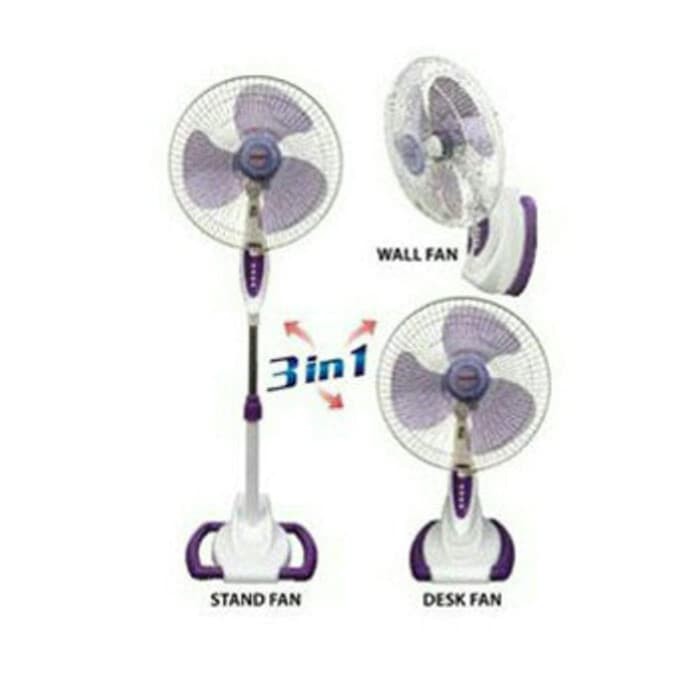 NEW!! COSMOS 16-SO33 ONY (Obat Nyamuk) Stand Fan 3in1