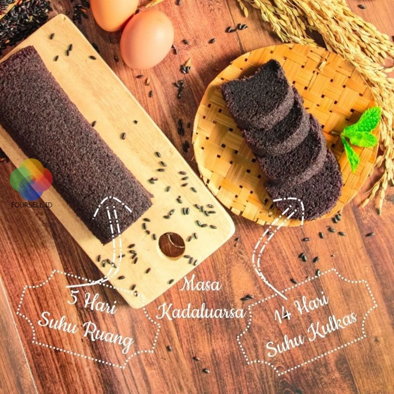 

Boketem Original Bolu Ketan Hitam Oleh Oleh Bandung