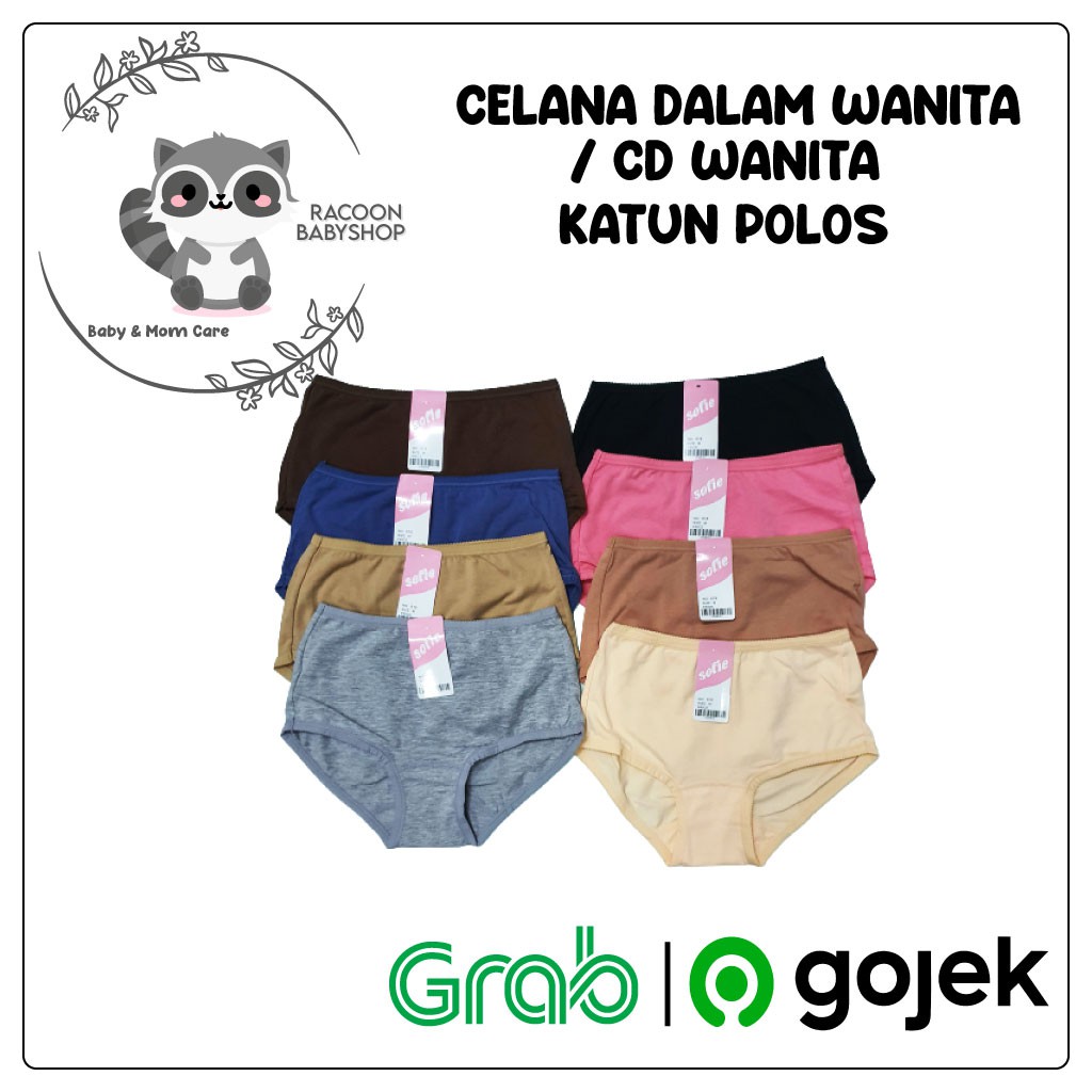 CELANA DALAM WANITA SOFIE / CD WANITA UNDERWEAR BAHAN KATUN TEBAL LEMBUT DAN HALUS STRETCH MELAR