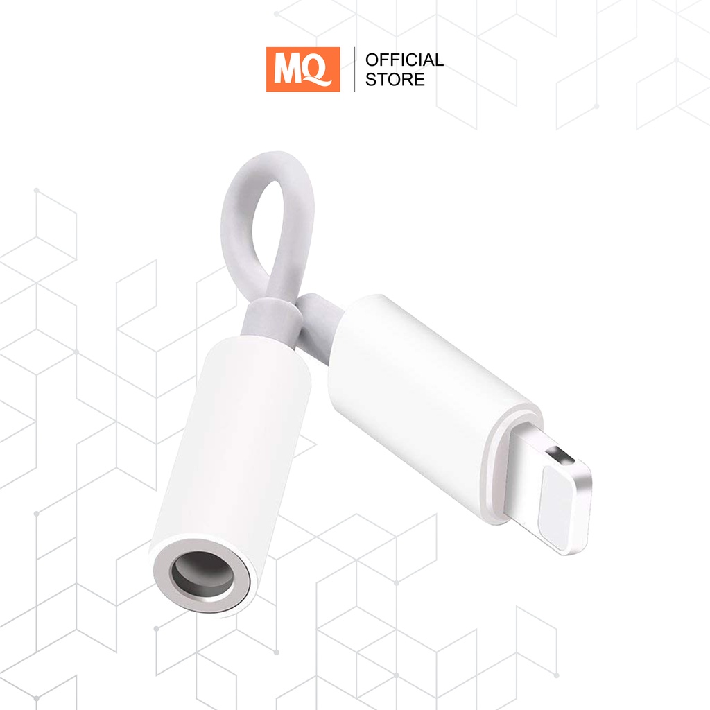 MQ Kabel Adapter Konektor Jack 3.5mm Untuk for Lightning LX 09