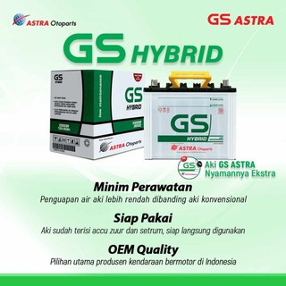 Jual Aki N70 GS astra Hybrid Asli lansung pakai L300 Kijang Genset dll