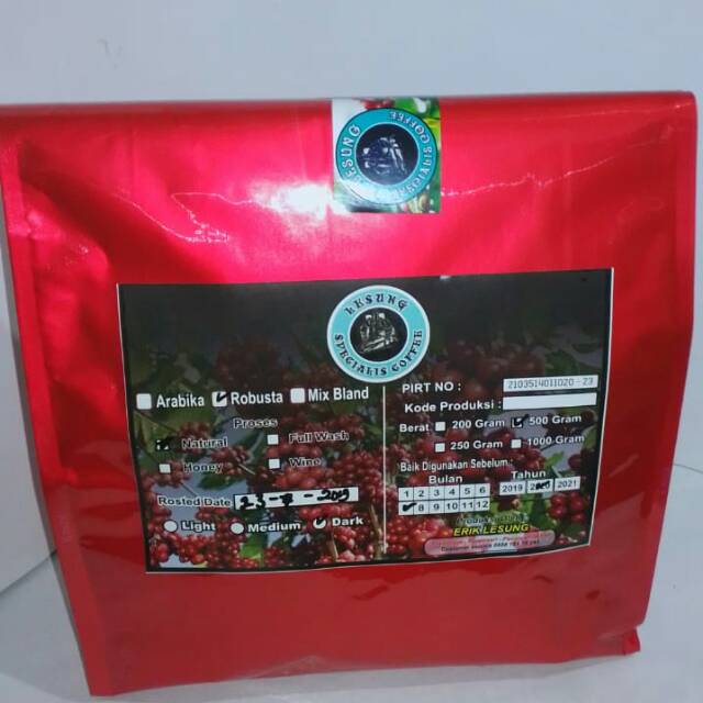 

Kopi bubuk Robusta premium