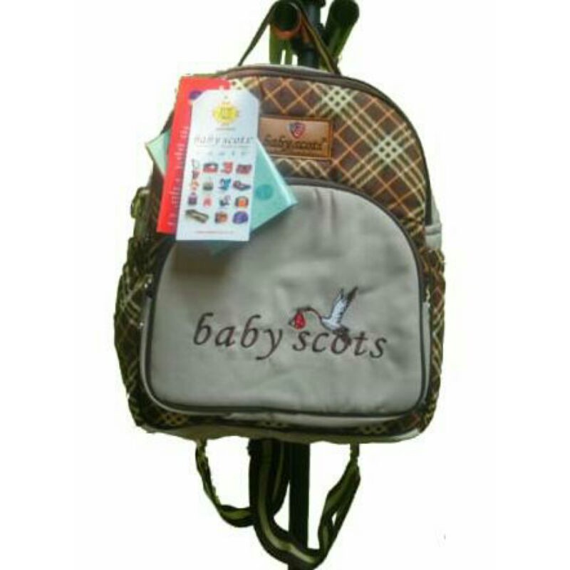 Baby Scots Tas Medium Backpack Bag 3 in 1 BST 3201