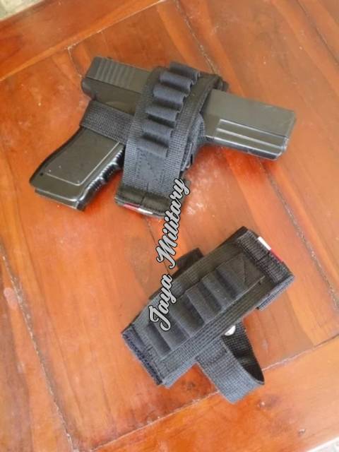 Sarung Pistol Pinggang Holster Pistol Case Airsoft COD Bayar Ditempat Sarung Pistol Kepiting