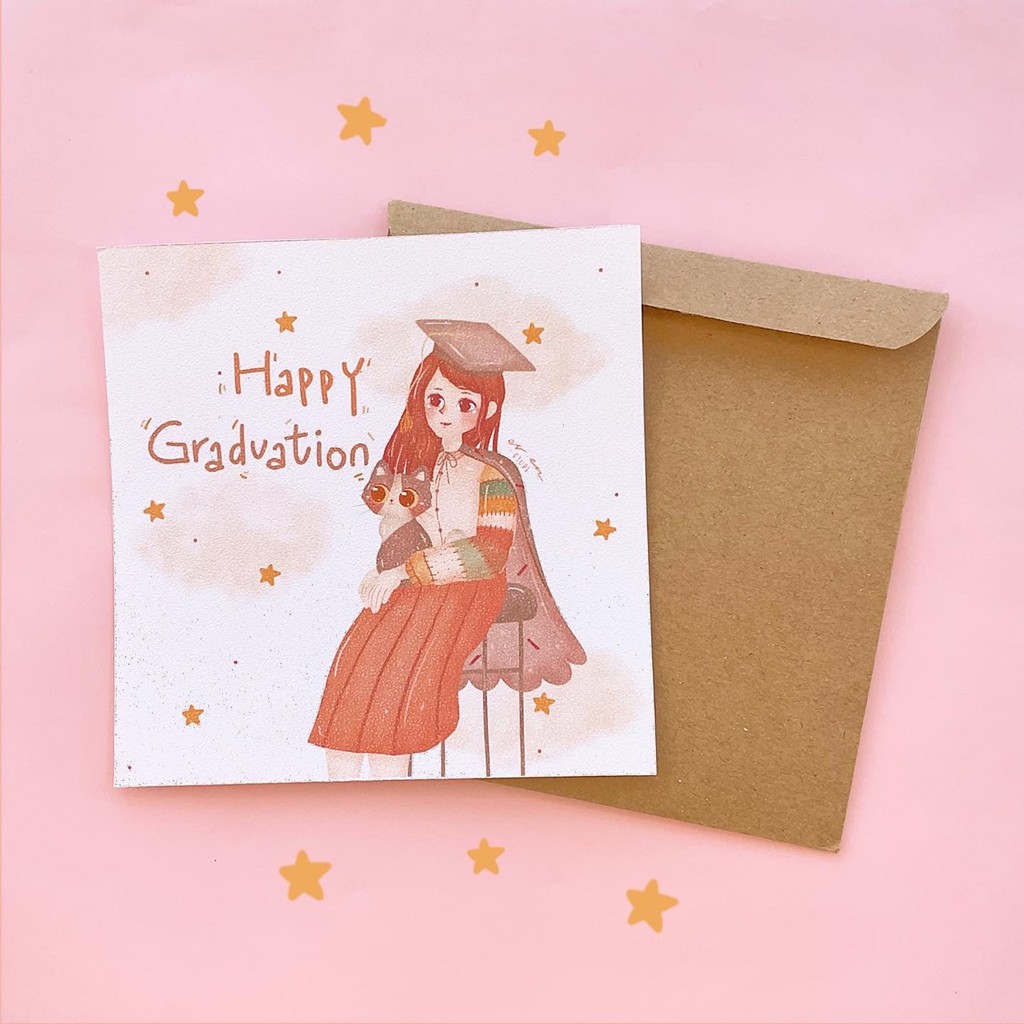 Greeting Card - Happy Graduation - Kartu Ucapan