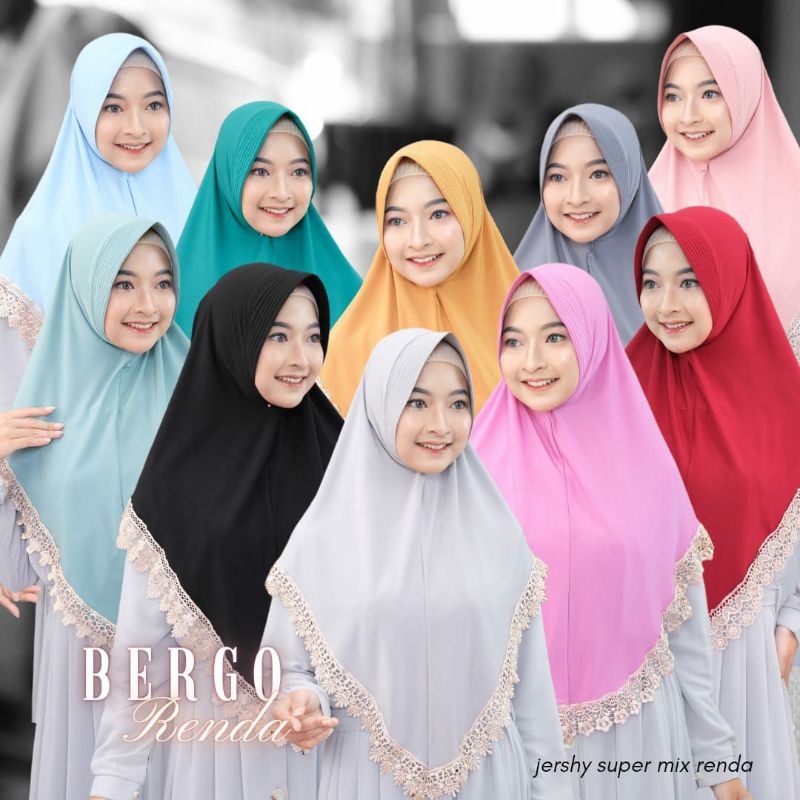 Hijab instan renda DS