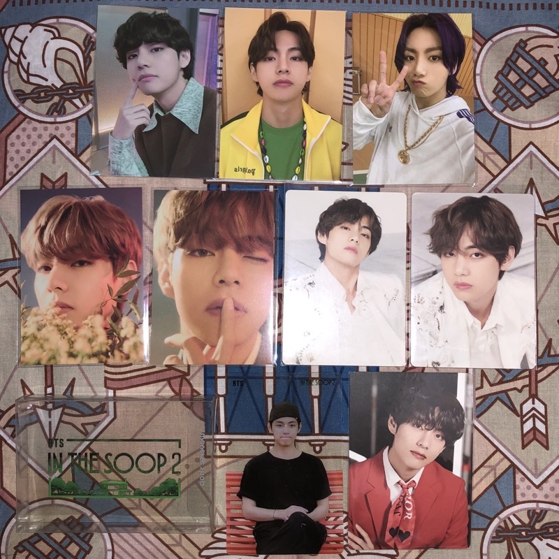 Photocard Taehyung Jungkook BTS Butter Cardigan Hybe Insight Set MPC Mini PC Love Yourself Speak You
