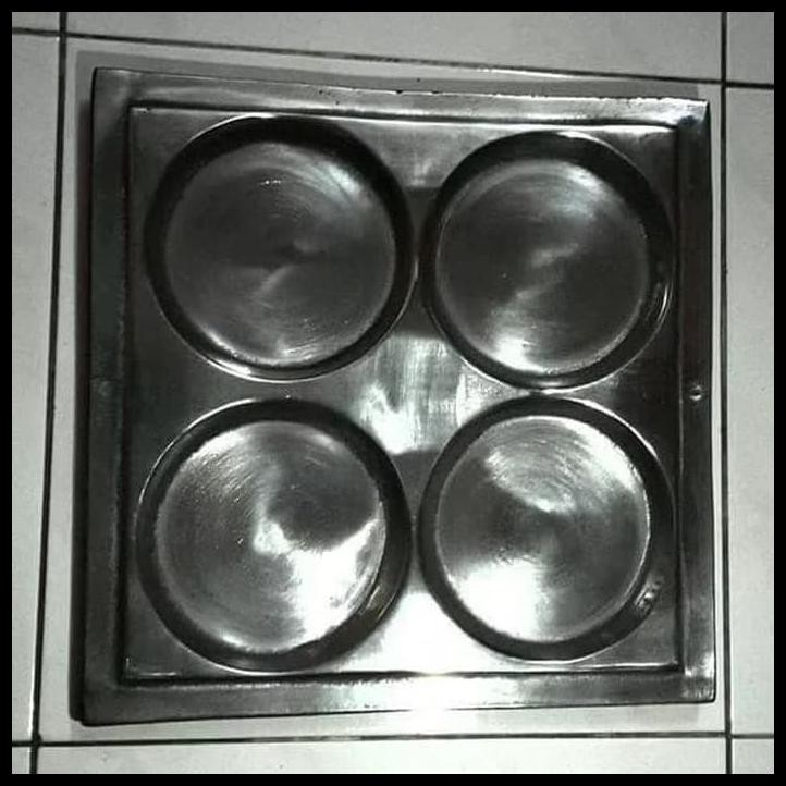 Cetakan Kue Lekker / Cetakan Martabak Manis Mini Lubang 4