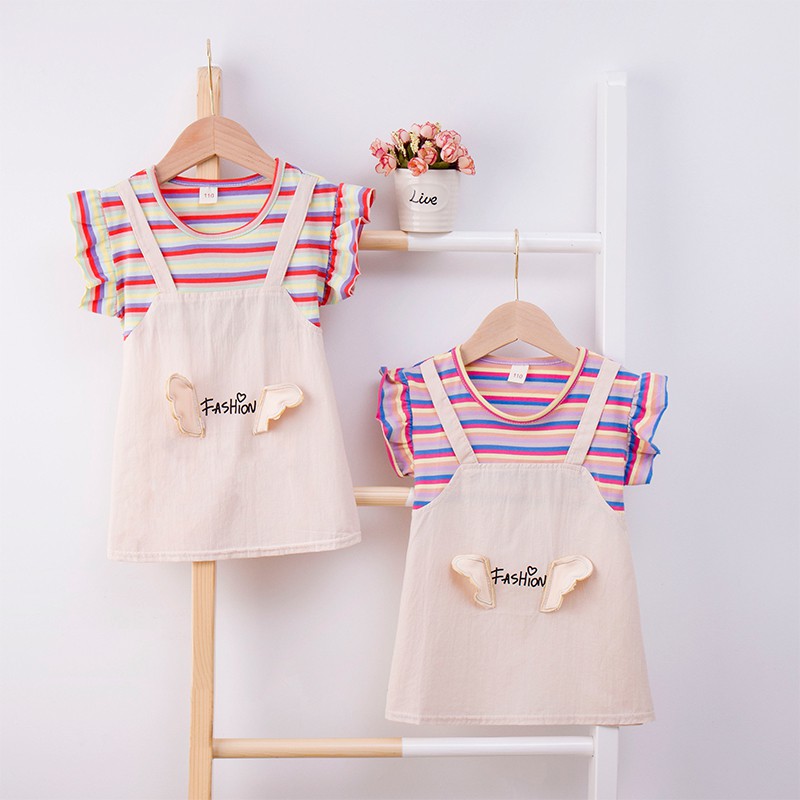 pakaian dress baju  anak  perempuan  import model  jumpsuit  